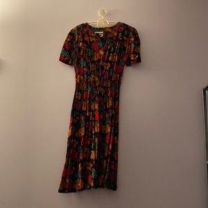 Vintage floral dress